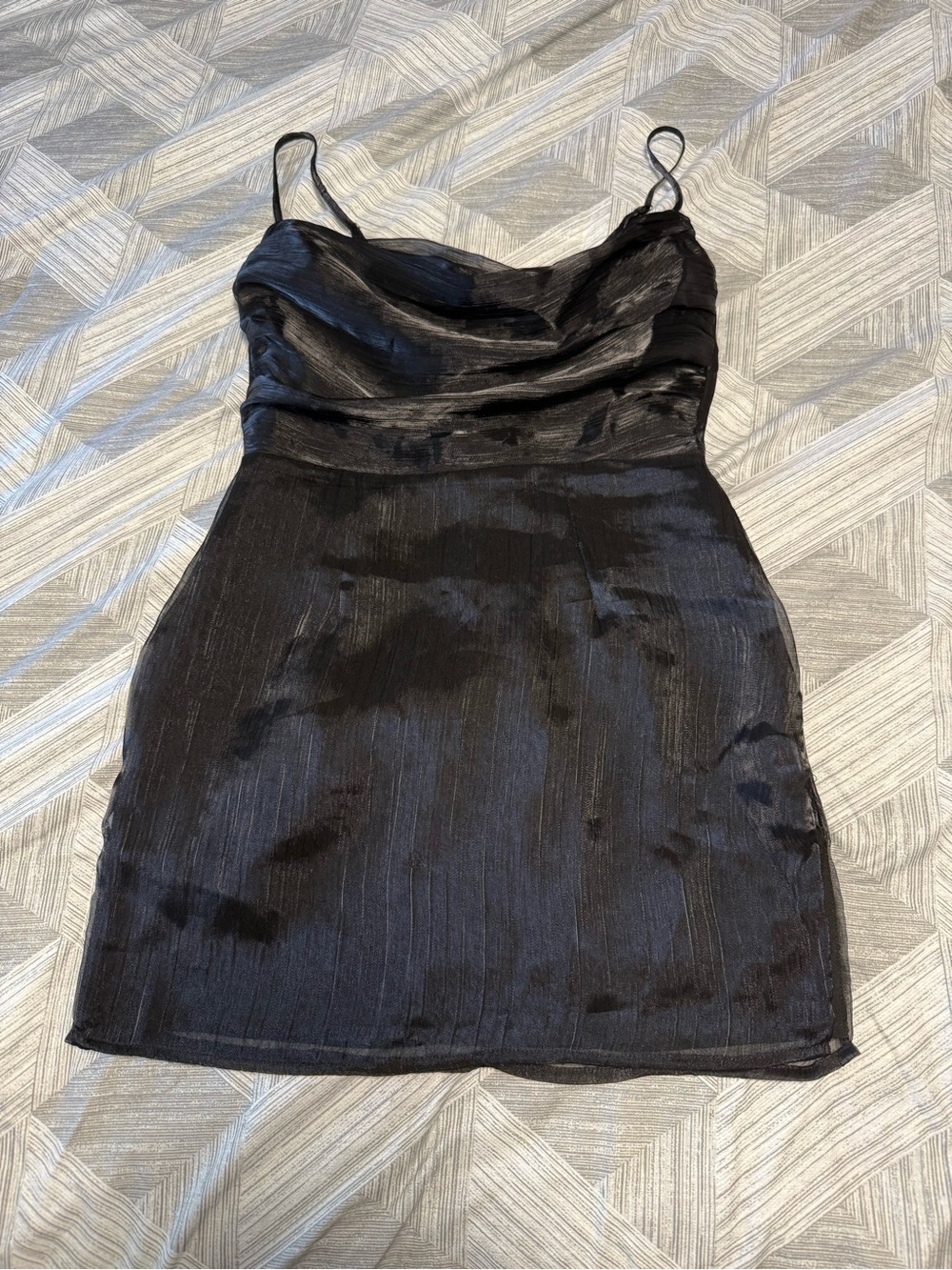 Superdown Lena Cowl Mini Dress